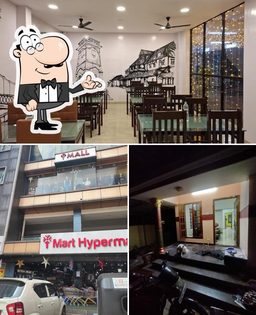 The photo of interior and exterior at iTaste Family Restaurant