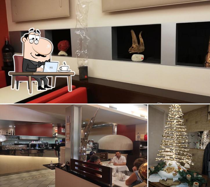 Dai un'occhiata agli interni di Pizzeria Da Mauro dal 1990