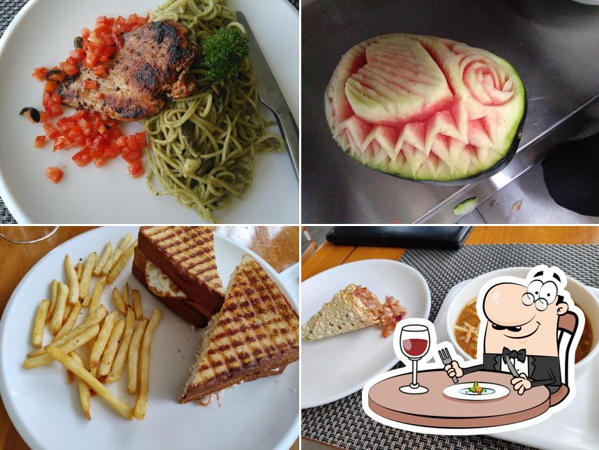 Food at Aroma Multicuisine Restaurant
