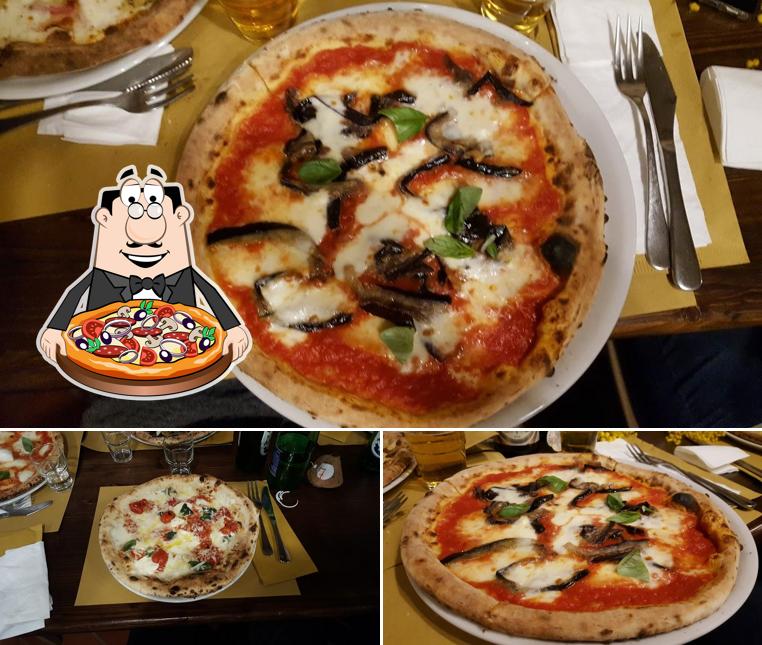 A O' Scugnizzo, puoi assaggiare una bella pizza