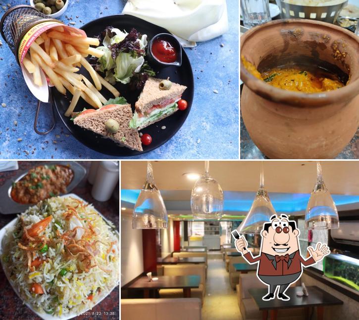 Food at 777 Restaurant