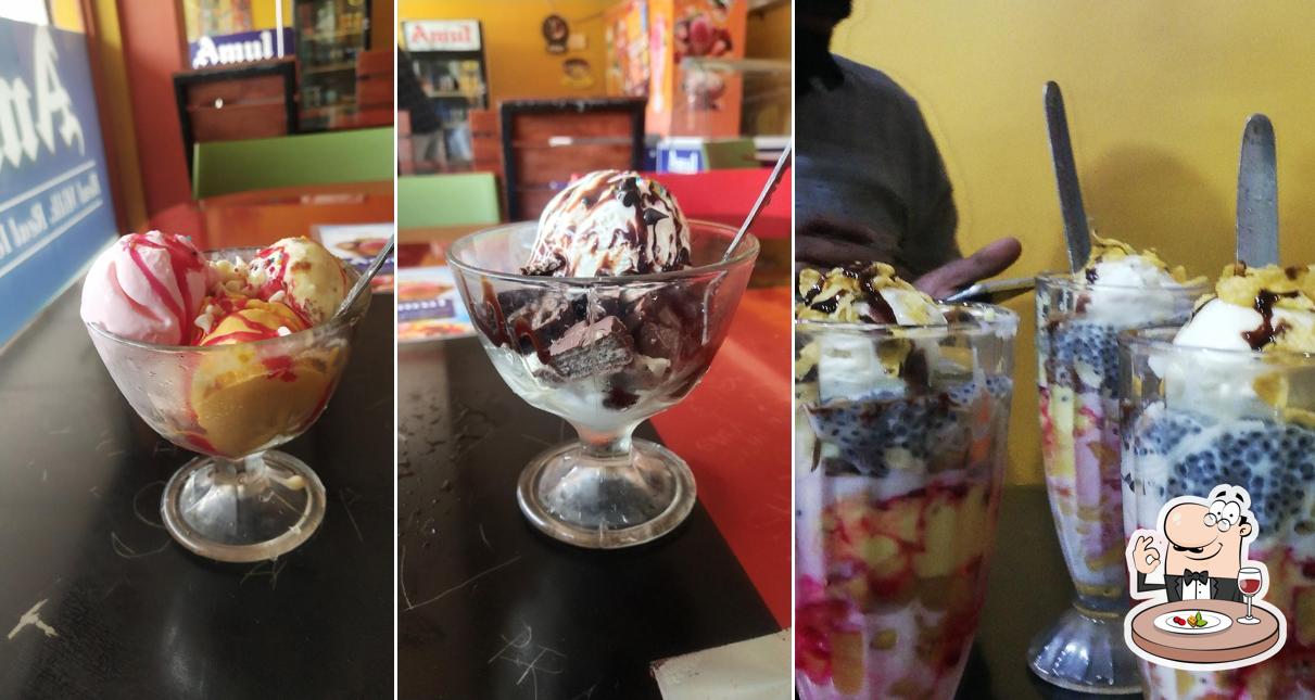 Food at Amul Icecream