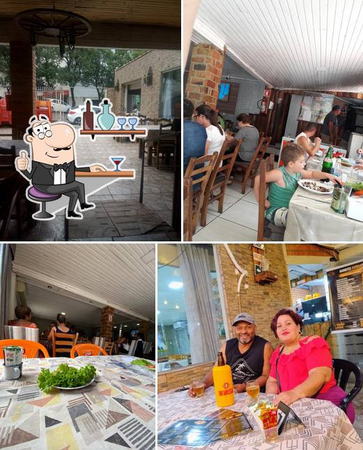 O interior do CHOPP HOUSE