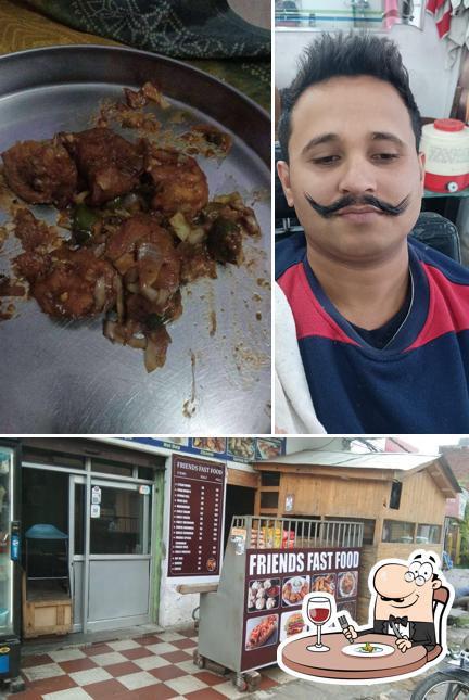 Take a look at the picture depicting food and exterior at FRIEND FAST FOOD