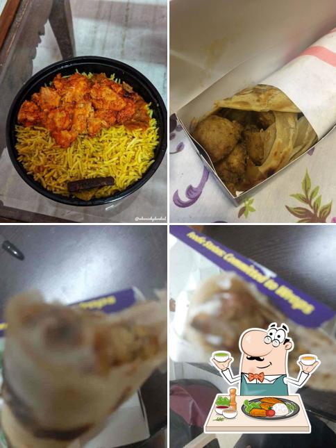 Food at Faasos - Wraps, Rolls & Shawarma