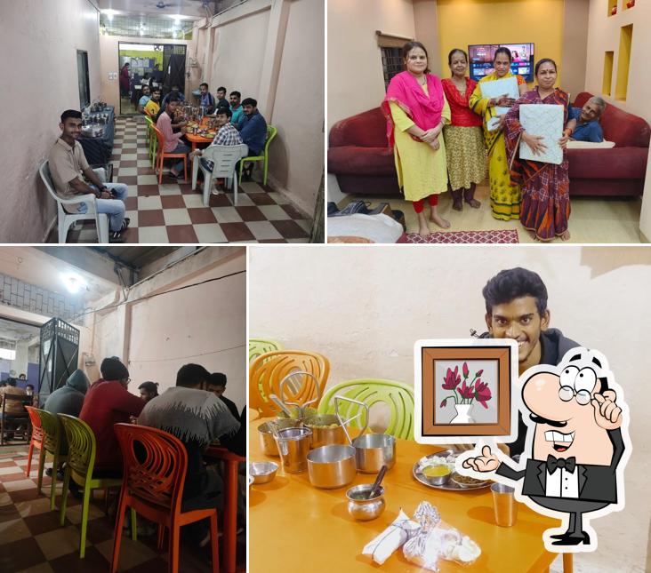 The interior of Gujarati Mess & Restaurant