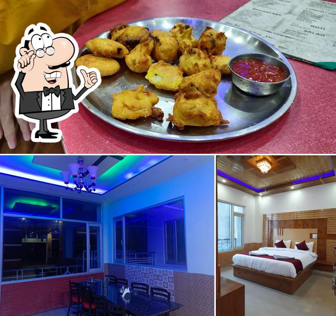 The picture of Himalayan Highway Dhaba’s interior and food