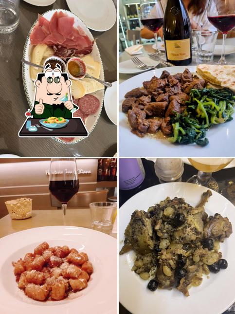 Platti al Hostaria Terra Chiama