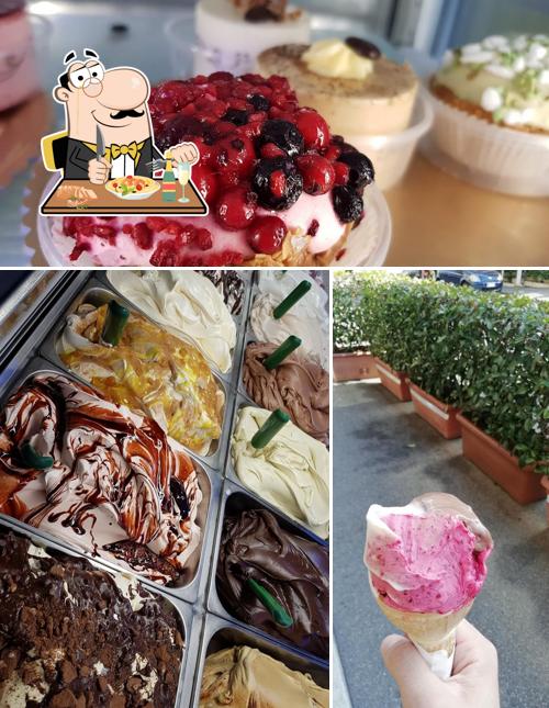 Platti al Gelateria Il Gelato