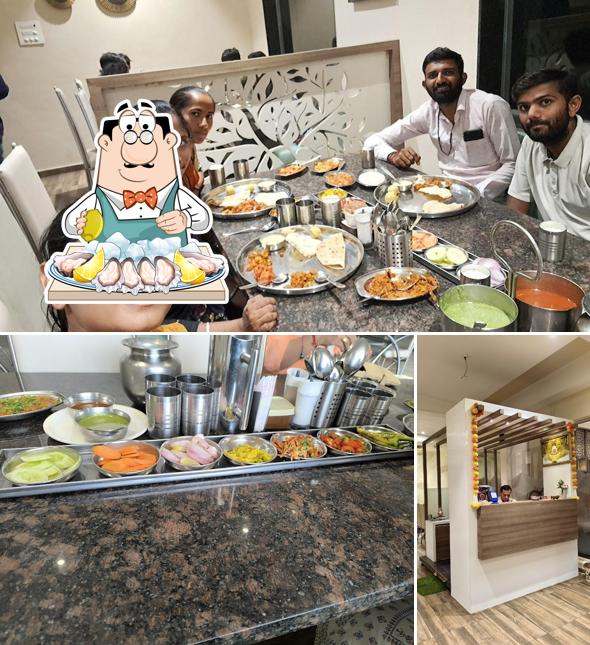 Oysters at Navrang Restaurant Somnath