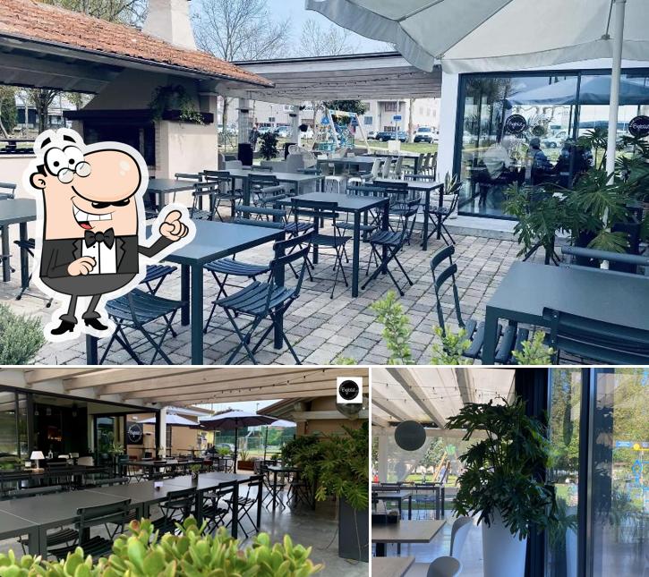 Siediti a un tavolo di Big Bar Luana (Levata)