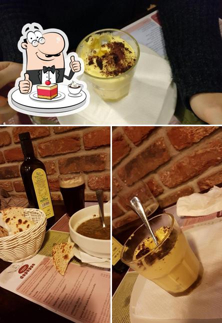 Blink Brewery serve un'ampia varietà di dessert