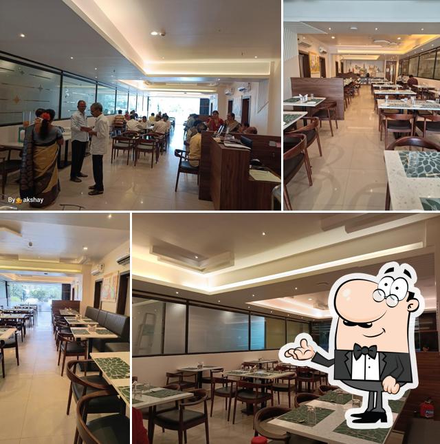 Take a seat at one of the tables at Pulao Patnam