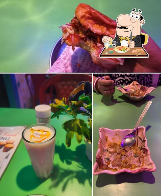 Pulled pork sandwich at Kashi fastfood banarsi