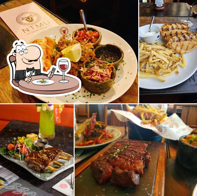Comida em NTMU Steakhouse