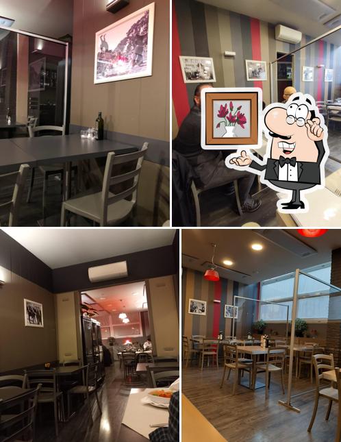 Gli interni di Nonna Emilia Moderna Trattoria