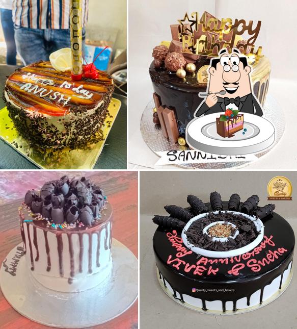 Chocolate cake at Quality Sweets & Bakers
