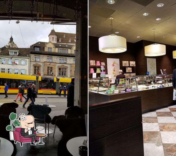 Gli interni di Sprüngli
