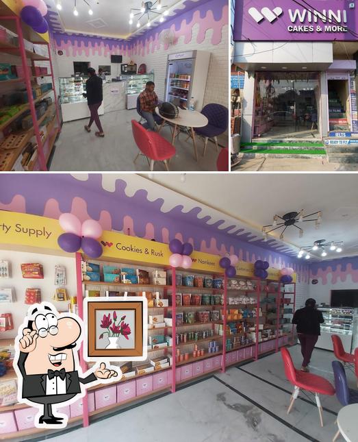 The interior of Winni Cakes & More
