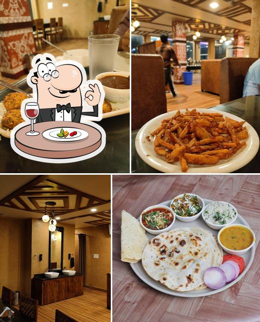 Food at shubh avsar family restaurant maheshwar