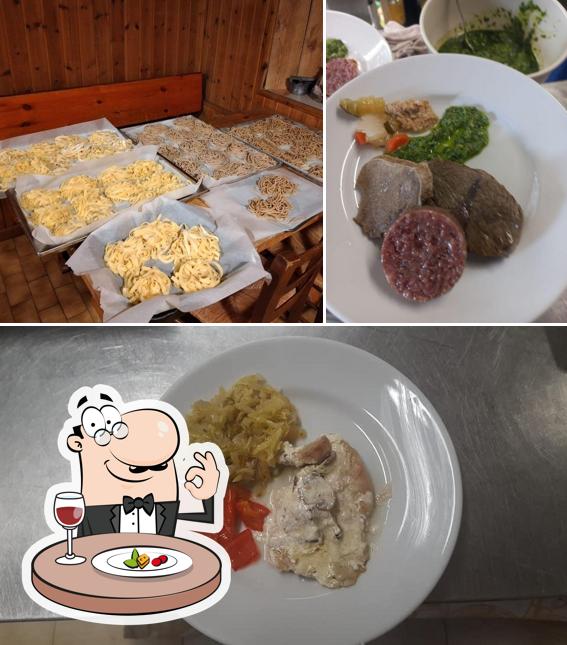 Platti al Antica Locanda Maregge