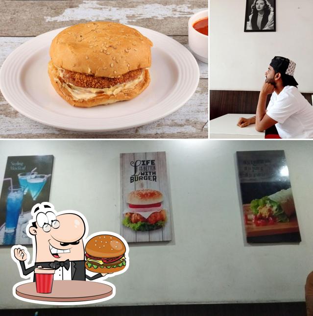 Get a burger at Burger point