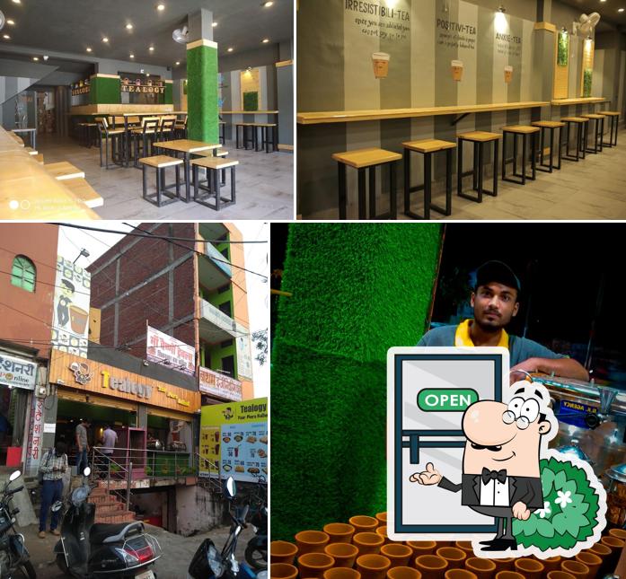 The exterior of TEALOGY CAFE GOLE KA MANDIR