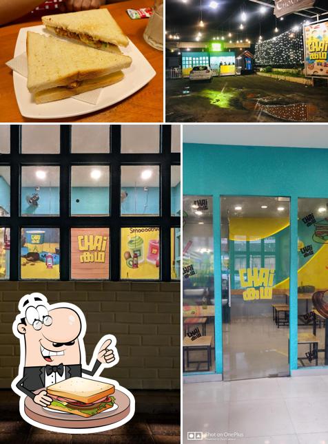 Grab a sandwich for lunch or dinner