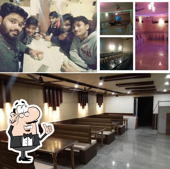 The interior of Famous Sher E Punjab family Dhaba & Restaurant