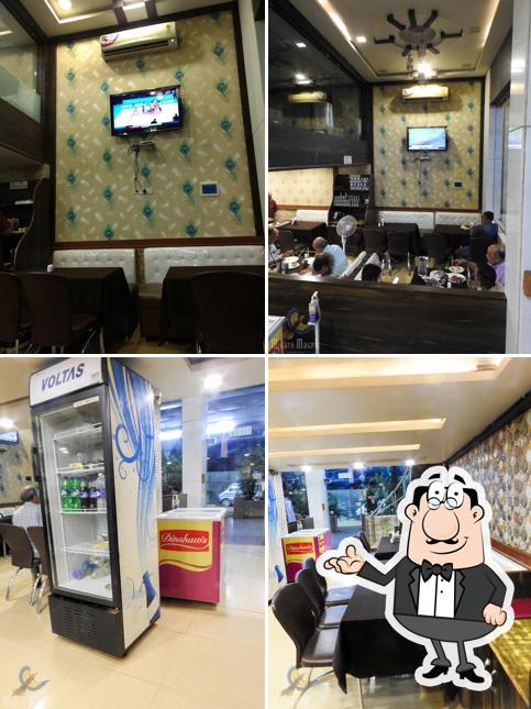 The interior of Hotel Kapil Palace Veg AC