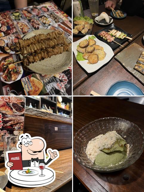 Platos en Izakaya Omoide Sakaba