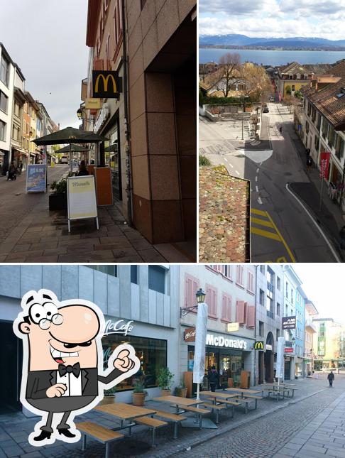 Guarda gli esterni di McDonald's