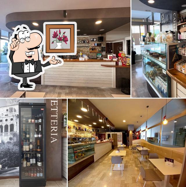 Gli interni di Kle caffè