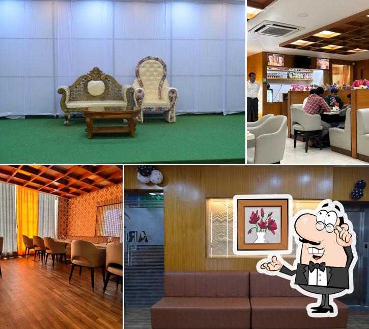 Check out how AROMA FINE DINE RESTAURANT & BANQUET HALL looks inside