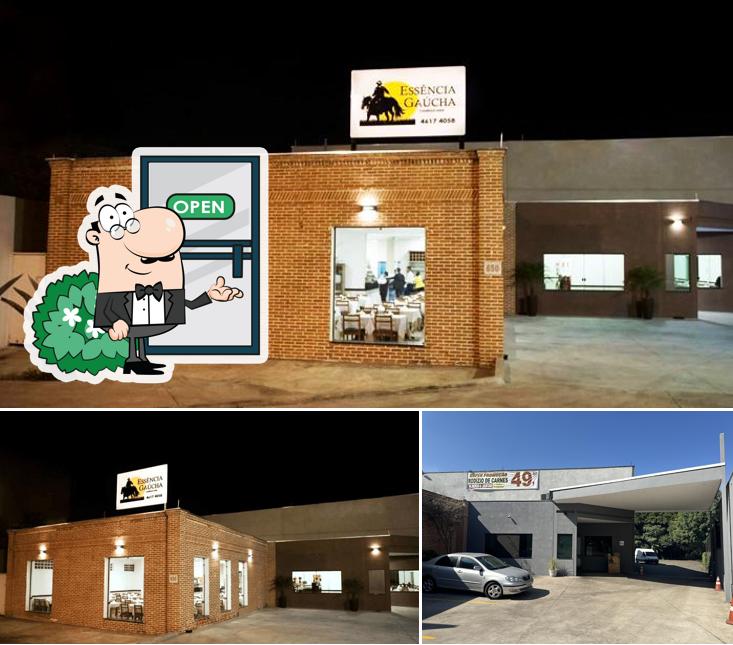 Veja imagens do exterior do Churrascaria Essência Gaucha