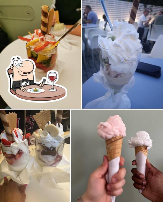 Cibo al Gelateria Santa Rosa