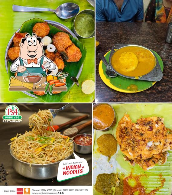 Spaghetti bolognese at Hotel Perambur Sri Srinivasa Bhavan