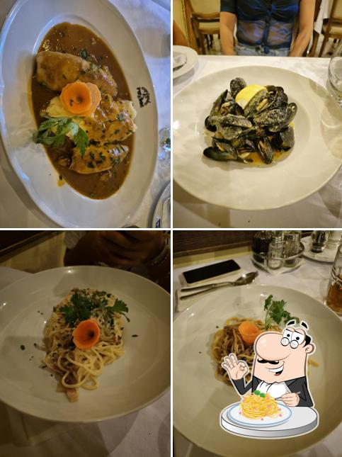 Spaghetti alla carbonara al Restaurant Rapčanka