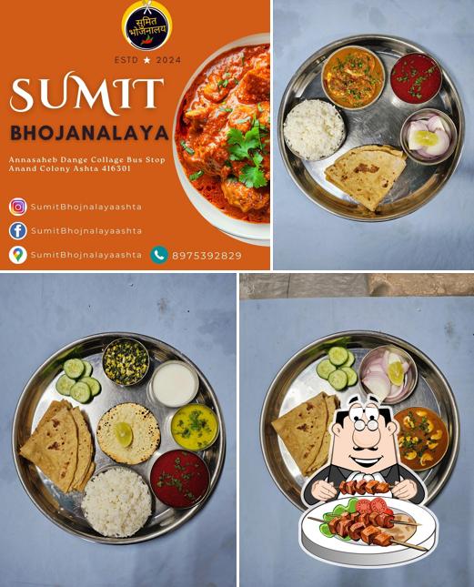 Food at Sumit Bhojnalaya ( Restaurant ) , Ashta