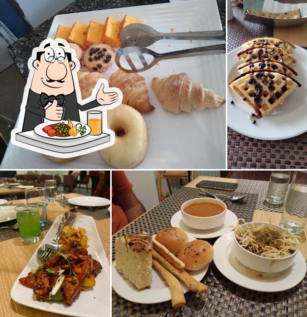 Food at White sand Restaurant