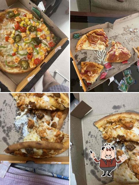 Food at Crusto's - Cheese Burst Pizza By Olio