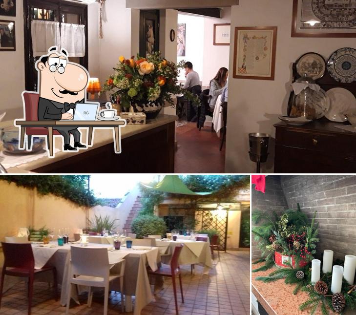Tra le varie cose da Osteria Dalla Pierina si possono trovare la interni e bevanda