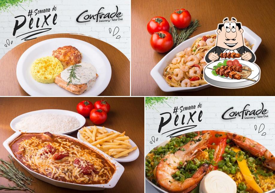 Platos en Restaurante Confrade Cuiabá