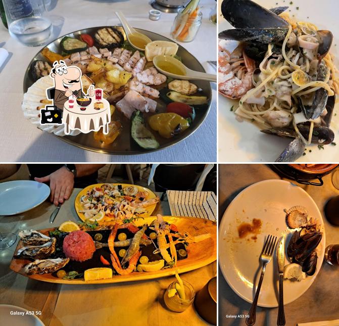 Bistro cucina Terra E Mare si caratterizza per la cibo e interni