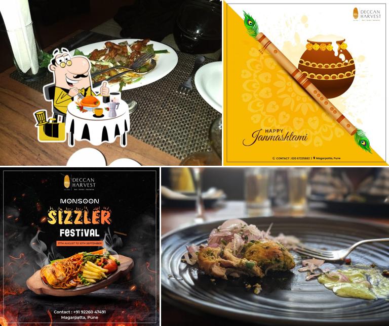 The image of food and drink at Deccan Harvest
