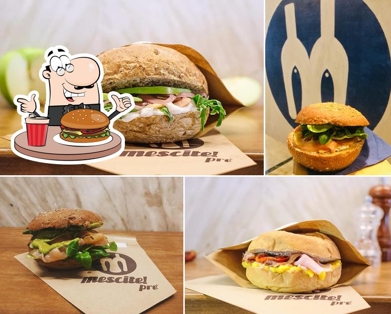 Prova un hamburger a Mescite Prè