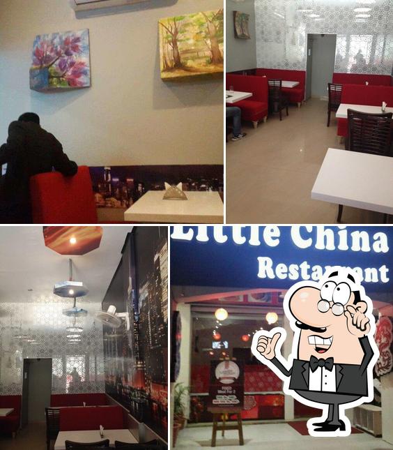 Take a seat at one of the tables at Little China