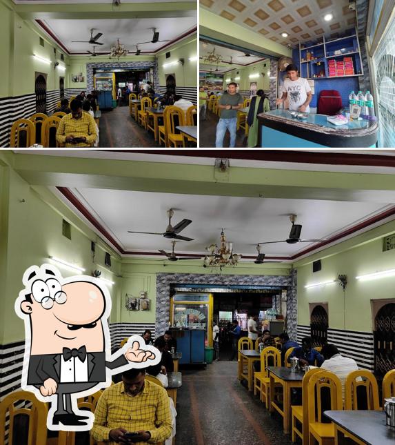 The interior of Maa Annapurna Hotel