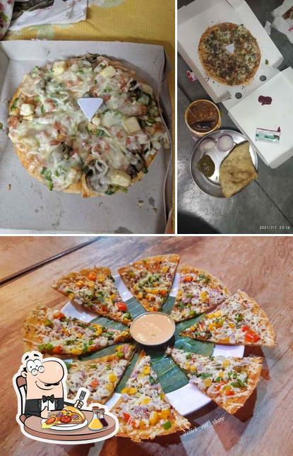 Order pizza at Maharaja