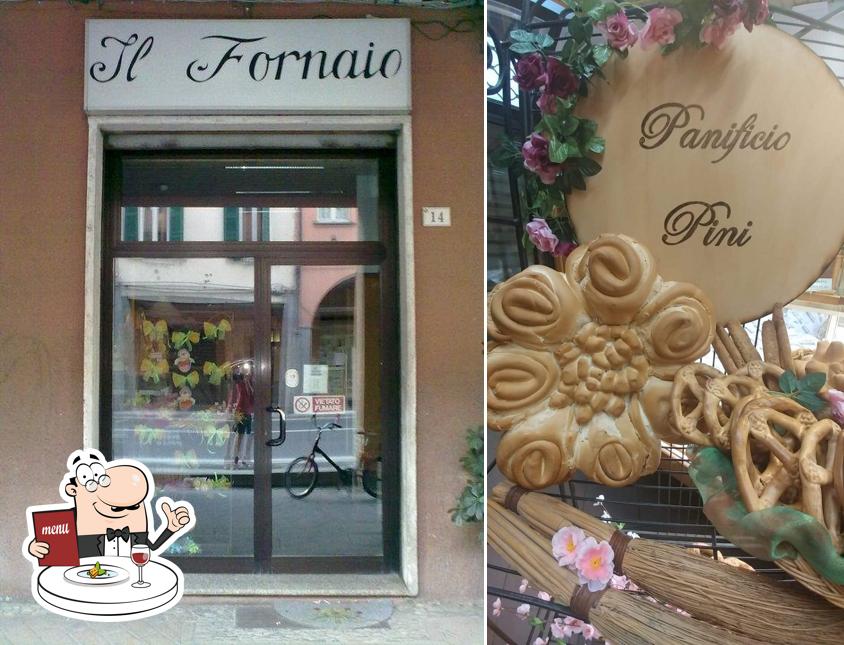 Cibo al Panificio Pini